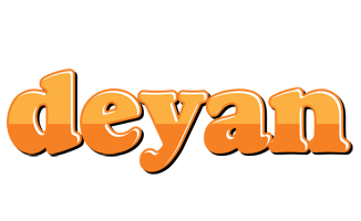 Deyan orange logo