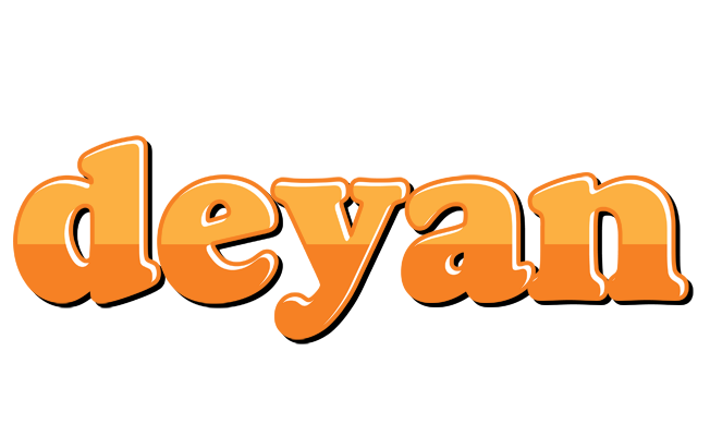 Deyan orange logo