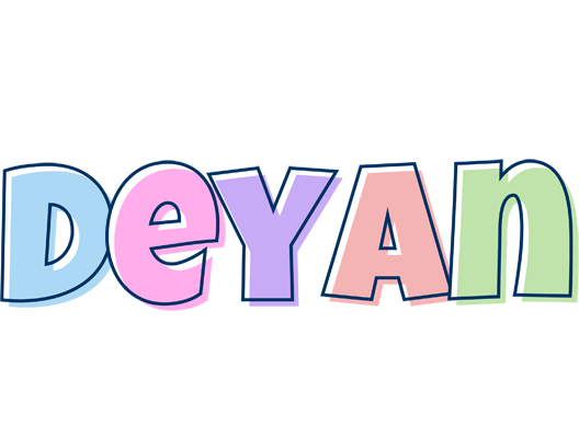 Deyan pastel logo