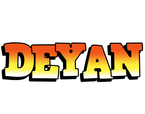 Deyan sunset logo