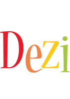 Dezi birthday logo