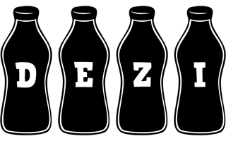 Dezi bottle logo