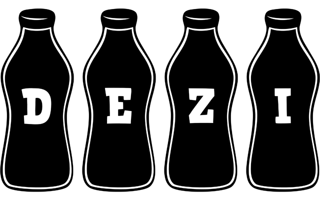 Dezi bottle logo