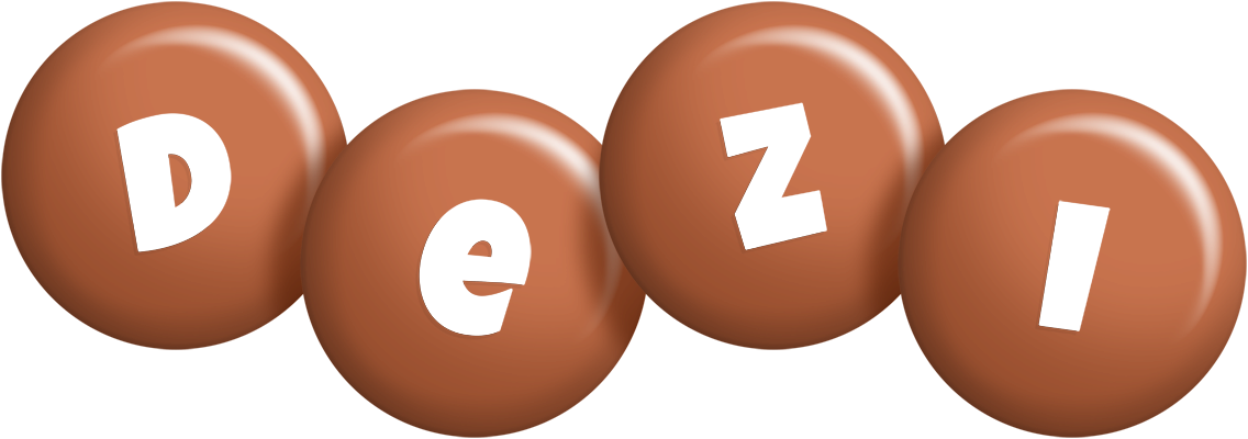 Dezi candy-brown logo