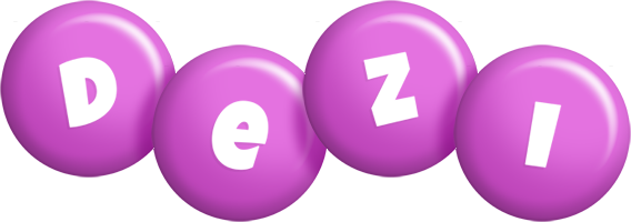 Dezi candy-purple logo