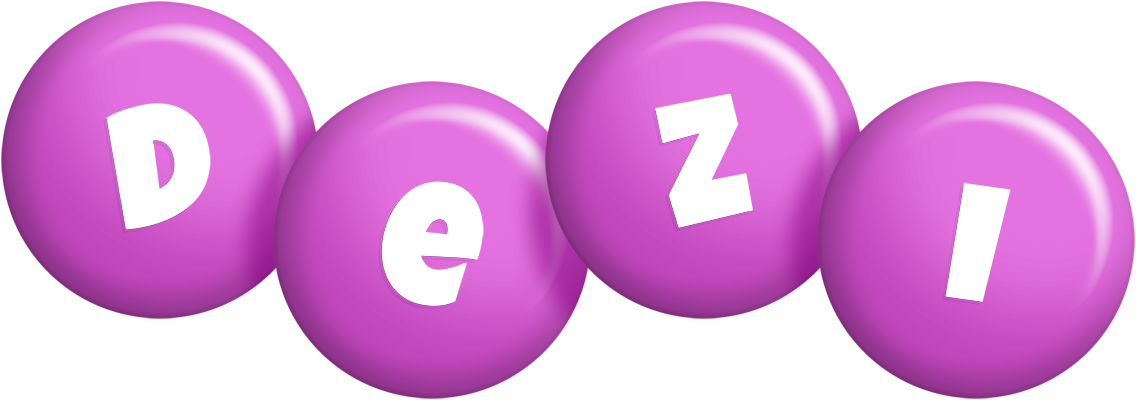 Dezi candy-purple logo