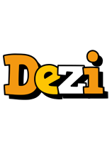 Dezi cartoon logo