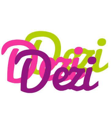 Dezi flowers logo