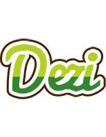 Dezi golfing logo