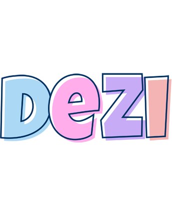 Dezi pastel logo