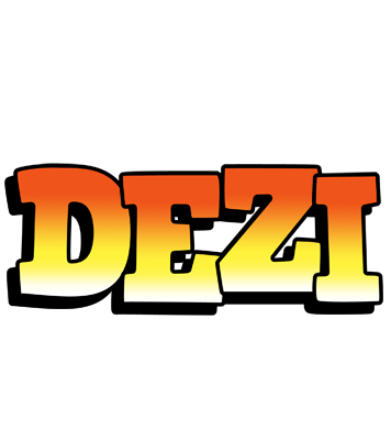 Dezi sunset logo
