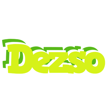 Dezso citrus logo