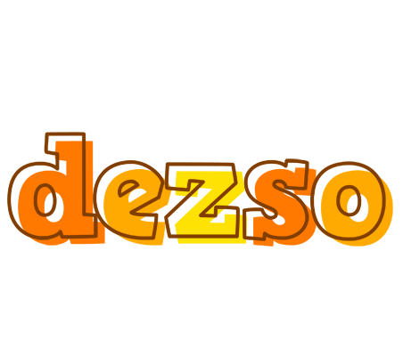 Dezso desert logo