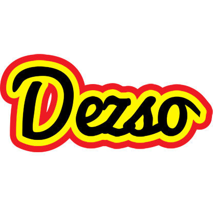 Dezso flaming logo