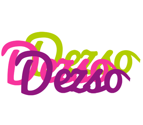 Dezso flowers logo