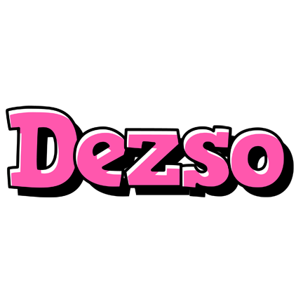 Dezso girlish logo