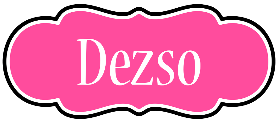 Dezso invitation logo