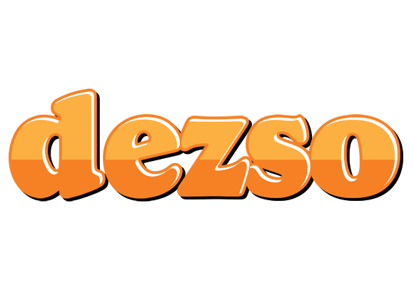 Dezso orange logo
