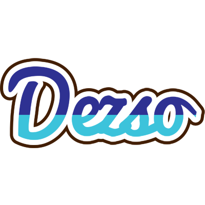 Dezso raining logo