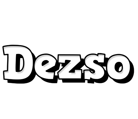 Dezso snowing logo
