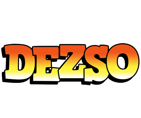 Dezso sunset logo