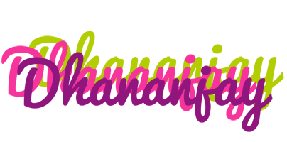 Dhananjay flowers logo