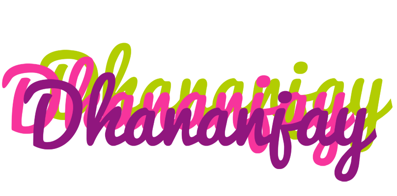Dhananjay flowers logo