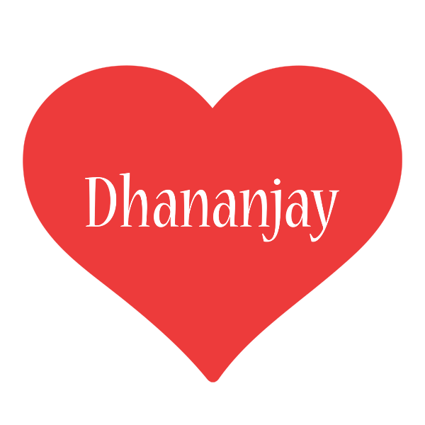 Dhananjay love logo