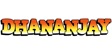 Dhananjay sunset logo