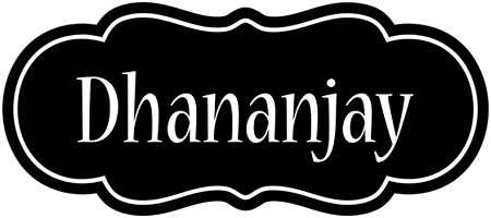 Dhananjay welcome logo