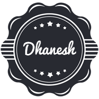 Dhanesh badge logo