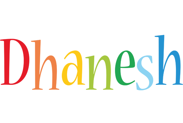 Dhanesh birthday logo