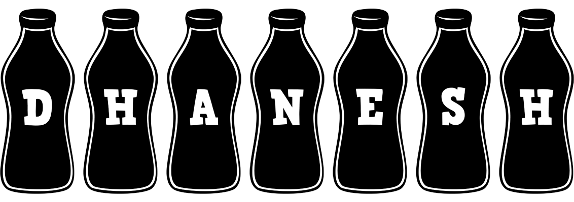 Dhanesh bottle logo