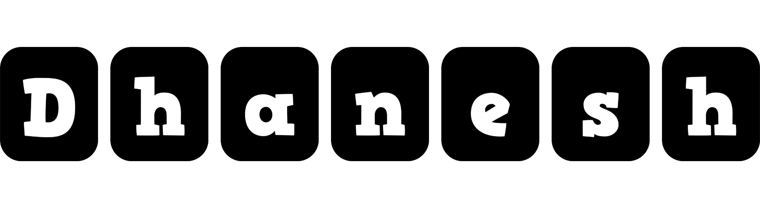 Dhanesh box logo