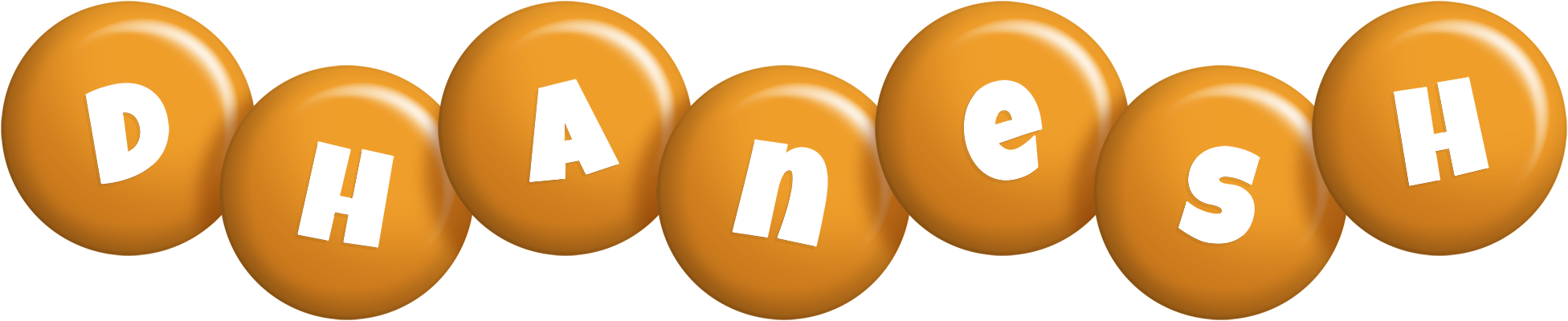 Dhanesh candy-orange logo