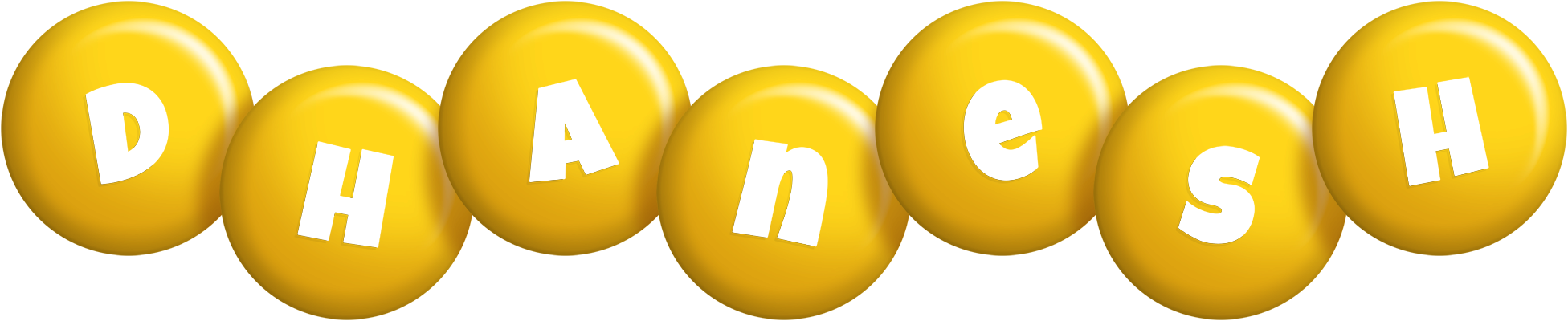 Dhanesh candy-yellow logo