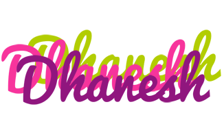 Dhanesh flowers logo