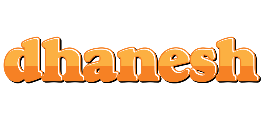 Dhanesh orange logo