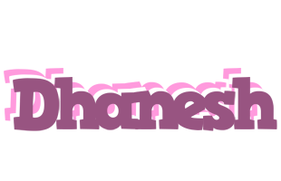 Dhanesh relaxing logo