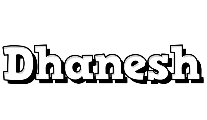 Dhanesh snowing logo