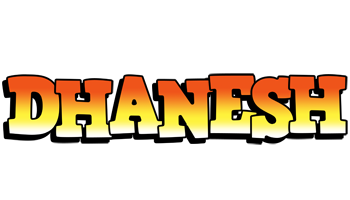 Dhanesh sunset logo