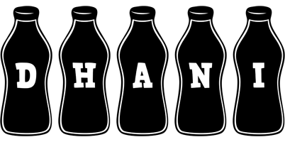 Dhani bottle logo