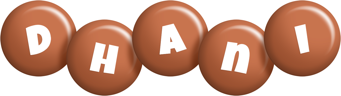 Dhani candy-brown logo