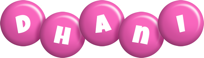 Dhani candy-pink logo