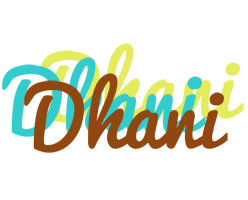 Dhani cupcake logo