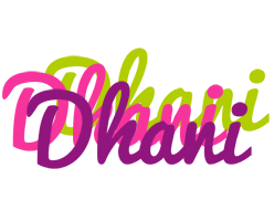 Dhani flowers logo