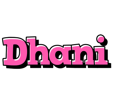 Dhani girlish logo