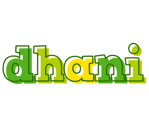 Dhani juice logo