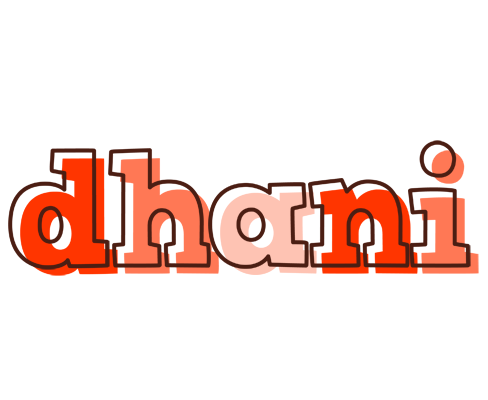 Dhani paint logo