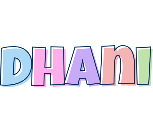 Dhani pastel logo